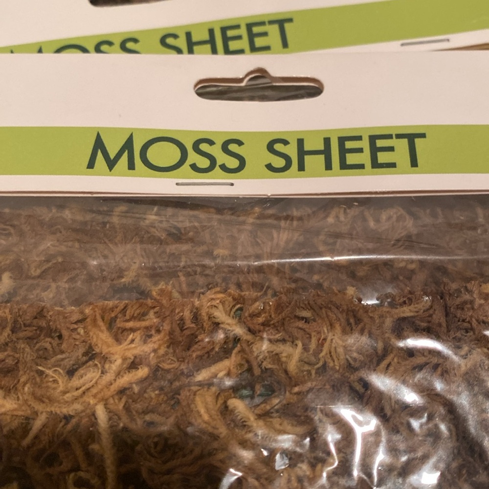 NIP Three Packages Floral Garden Moss Sheets 8”x10”